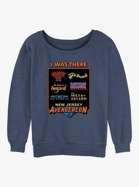 Marvel Ms. Marvel I Was There Avengercon Womens Slouchy Sweatshirt, , hi-res